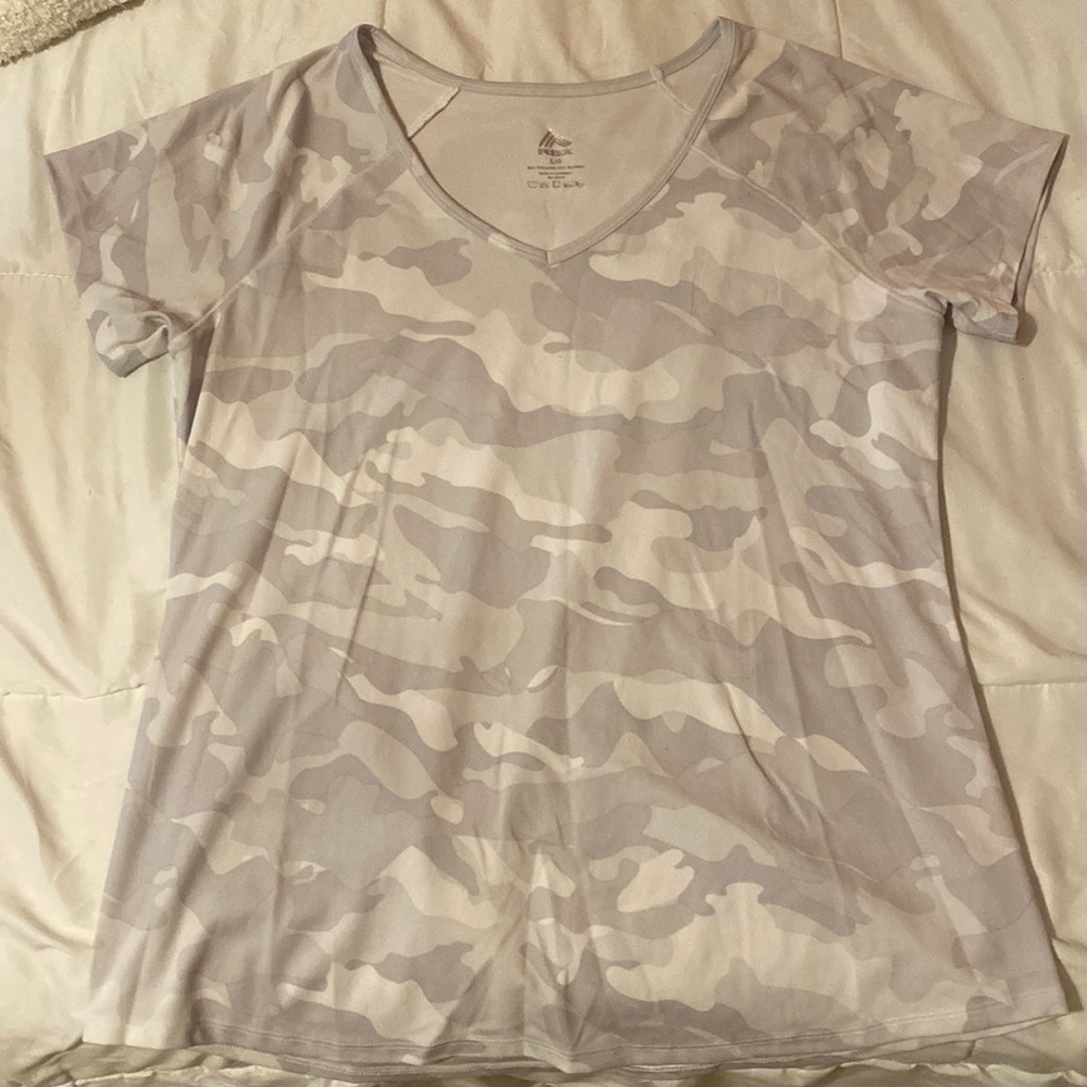RBX white camo shirt size L